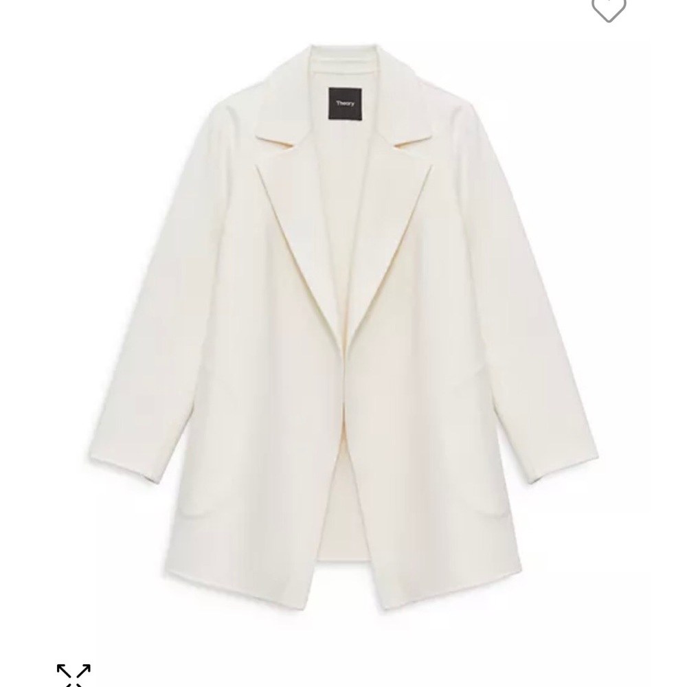 Theory Clairene Jacket in Double-Face Wool-Cashmere - like new